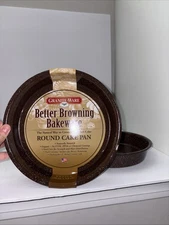 Granite Ware F0622 Better Browning 8-Inch Round Cake Pans- Brown (2)