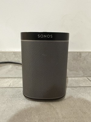 Sonos Play 1  Wireless Smart Speaker Black Working With Power Cord but not reset