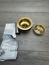 Kohler K-8801-2MB Duostrainer 3-1/2" Basket Strainer with Tailpiece, Brass READ