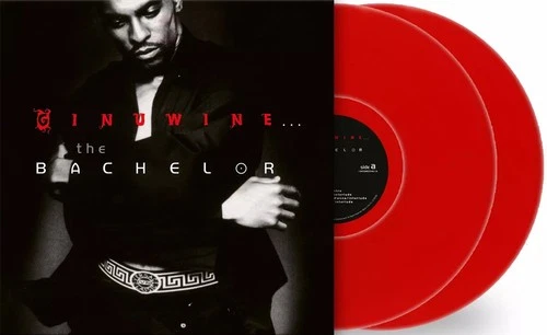 GINUWINE LP x 2 Bachelor DOUBLE RED VINYL inc When Doves Cry by PRINCE Ltd SEALE