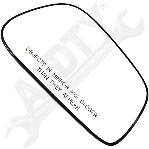 APDTY 67143 Non-Heated Plastic Backed Mirror Right