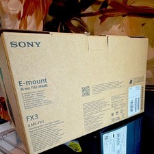 Sony Cinema Line FX3 E-Mount 35mm Full-Frame ...