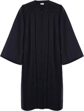 Unisex Premium Matte Graduation Gown Only