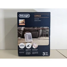 DeLonghi 1500 Watt Ceramic Capsule Heater HFX30C15W White Portable
