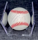 Jose Reyes Signed Official Major League Baseball Authentic AUTO, NY Mets MLB