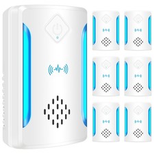 6 Packs Ultrasonic Pest & Insect Repeller, Upgraded Indoor Ultrasonic Repellent