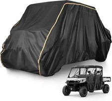UTV Cover 4 Seater 420D Waterproof Large Compatible with Can-Am Defender MAX Pro