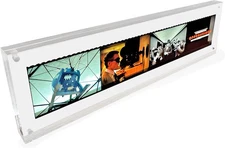 FixtureDisplays® 12.25 X 3.5" Clear Acrylic Sign Holder Picture Frame 