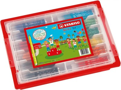 STABILO Filzstifte Trio A-Z, 144er Box | F378/144-04 | 2024 | STABILO