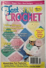 Fast  Fun Crochet Magazine  18 New Patterns  Summer 2000