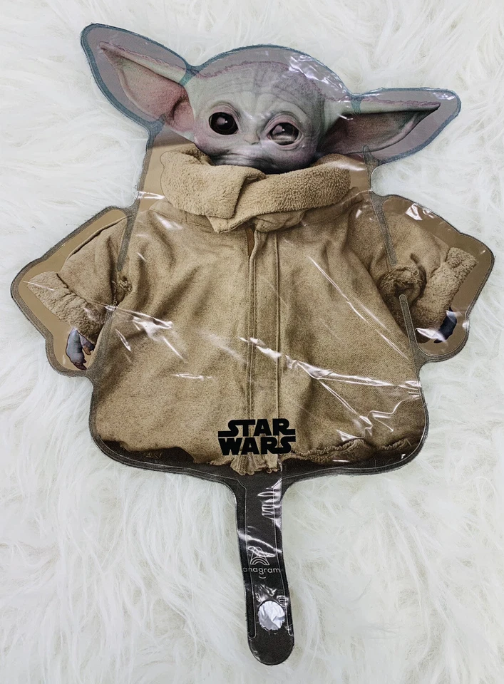 11" STAR WARS MANDALORIAN THE CHILD FOIL BALLOON AIR FILL HEAT SEAL - Image 3 of 3