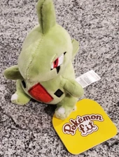 Larvitar Fit Stuffed Animal Doll Plush Japanese Pokemon Center Exclusive NWT