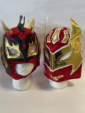 Combos Kalisto / Mysterio  authentic replica wrestling mask. Superstar wrestlers