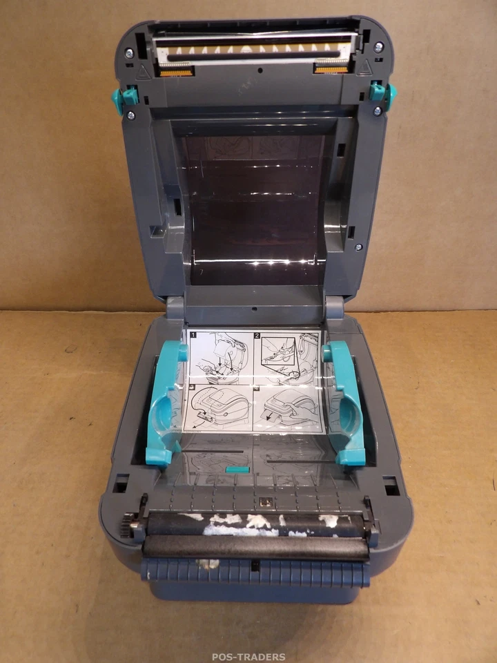 Zebra ZP450 Direct Thermal Barcode Label Printer 104mm - 554 INCH - TESTED OK - Bild 4 von 4