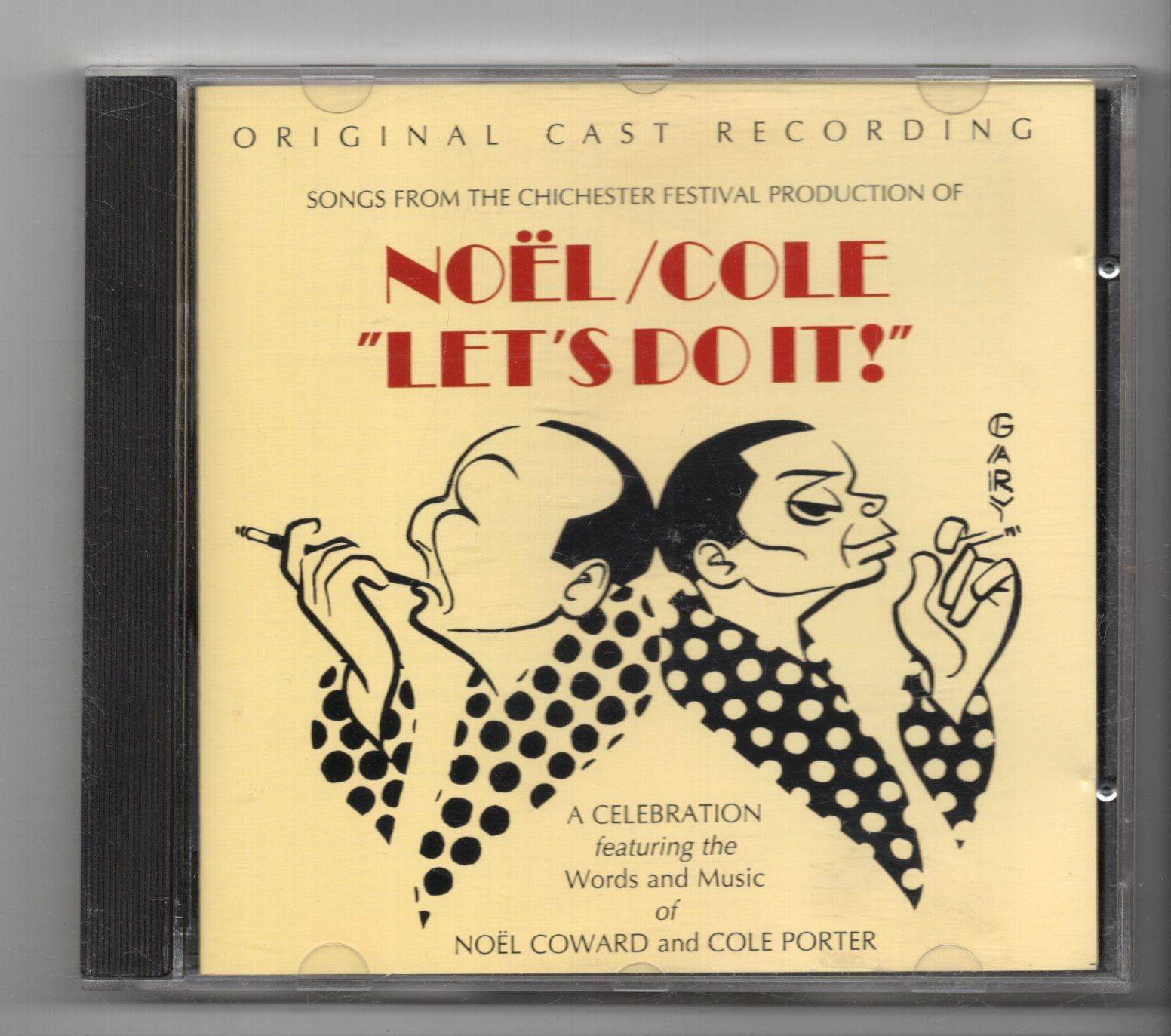 (JV206) Noel Coward & Cole Porter, Let's Do It!, Original Cast Recording 1994 CD