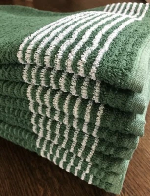 WINCRAFT "Authentischer Tour Caddy Golftuch Masters grün mit weißen Streifen 44"" x 22""