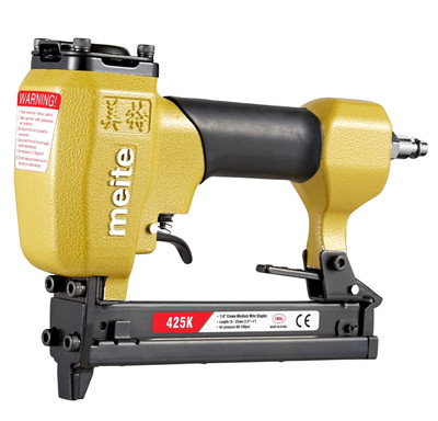 meite 425K 18 Gauge 1/4'' Crown Pneumatic Staple Gun 1/2'' to 1''Upholstery Stapler