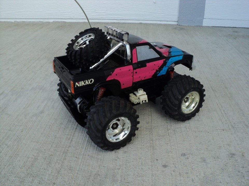 Nikko Big Dude Black Thunder RC Electric 1993 RARE | eBay