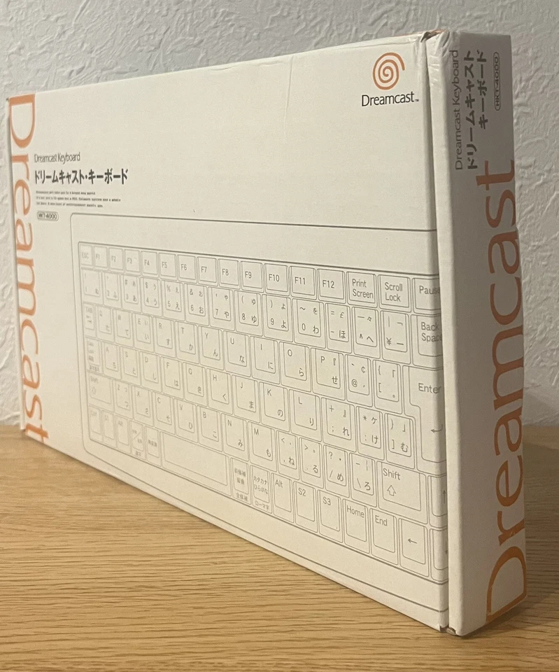 SEGA Dreamcast Dream Cast KEY BOARD  HKT-4000  with Box New Japan JP - Image 3 of 4