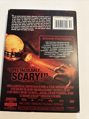 THE DESCENT DVD Original Unrated Cut 31398206422| eBay