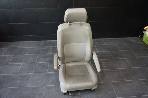 VW T5 Fahrersitz Komfortsitz Links Vorne grau Kunstleder Pilotensitz T6