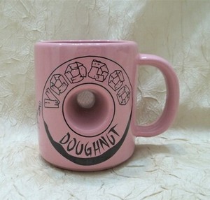 Voo-Doo Doughnut Mug Coffee Cup The Magic Is In The Hole