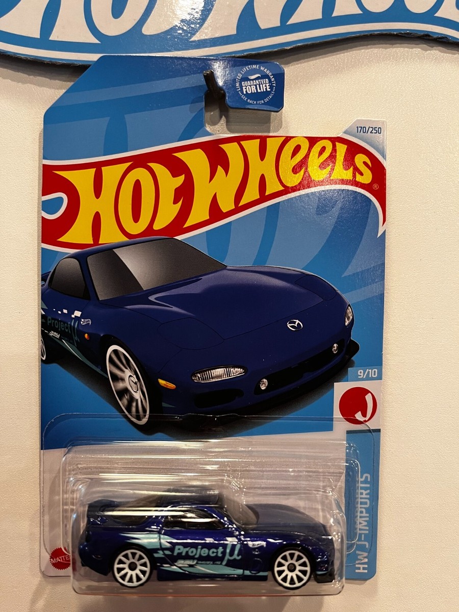 '95 マツダ rx-7 ドリフトカー-スペクトラフレームブルー-nib Amazon | ホットウィール(Hot Wheels) ベーシックカー '95