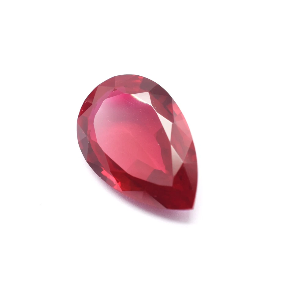Red Ruby Pear Cut Loose Gemstone Calibrated 14X10 MM Red Ruby - Image 4 of 4