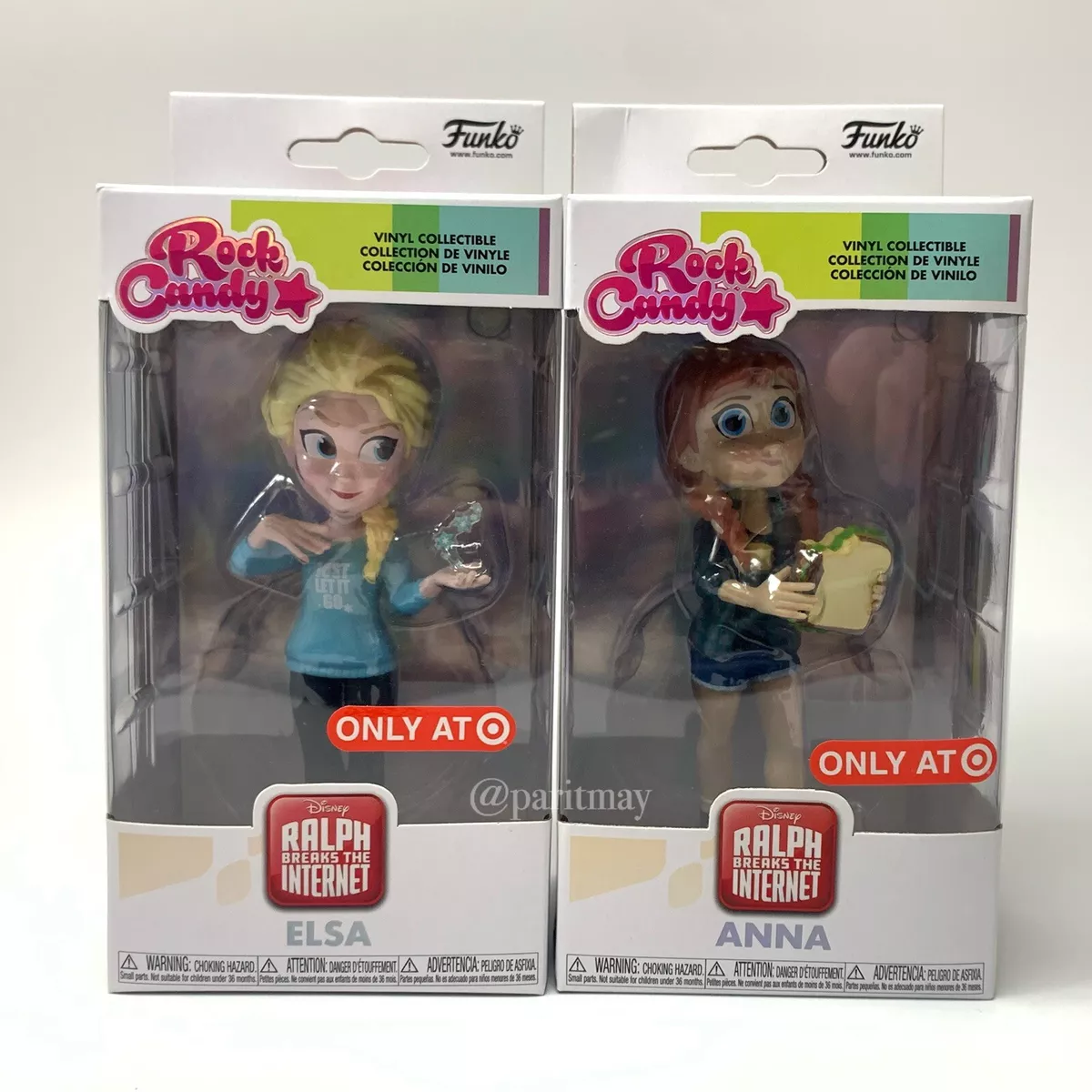 Ralph Breaks the Internet Disney Princess Funko Rock Candy figurines  coming soon