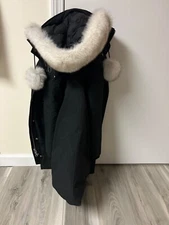 black moose knuckle parka women