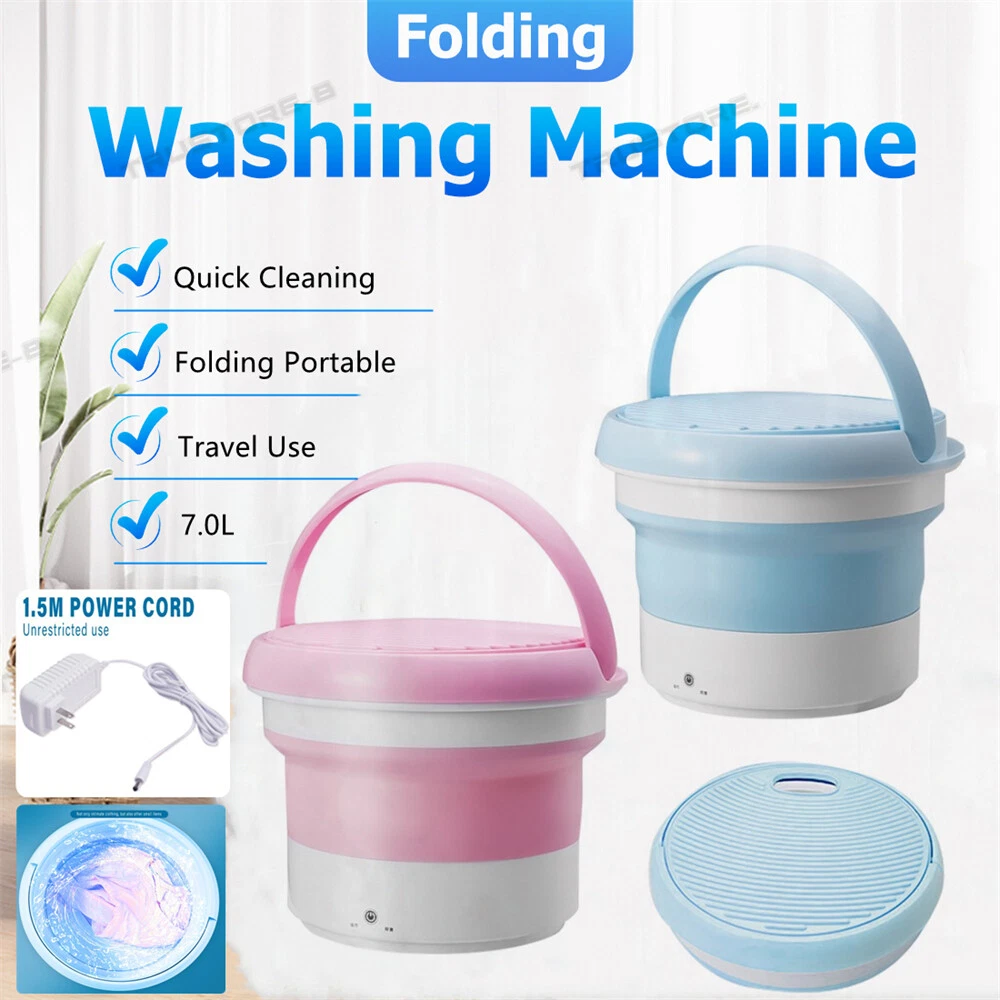 Mini Folding Portable Washing Machine Underwear Bucket Socks