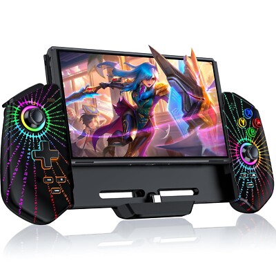 JC300 One-Piece Grip Handheld Controller for Nintendo Switch/OLED