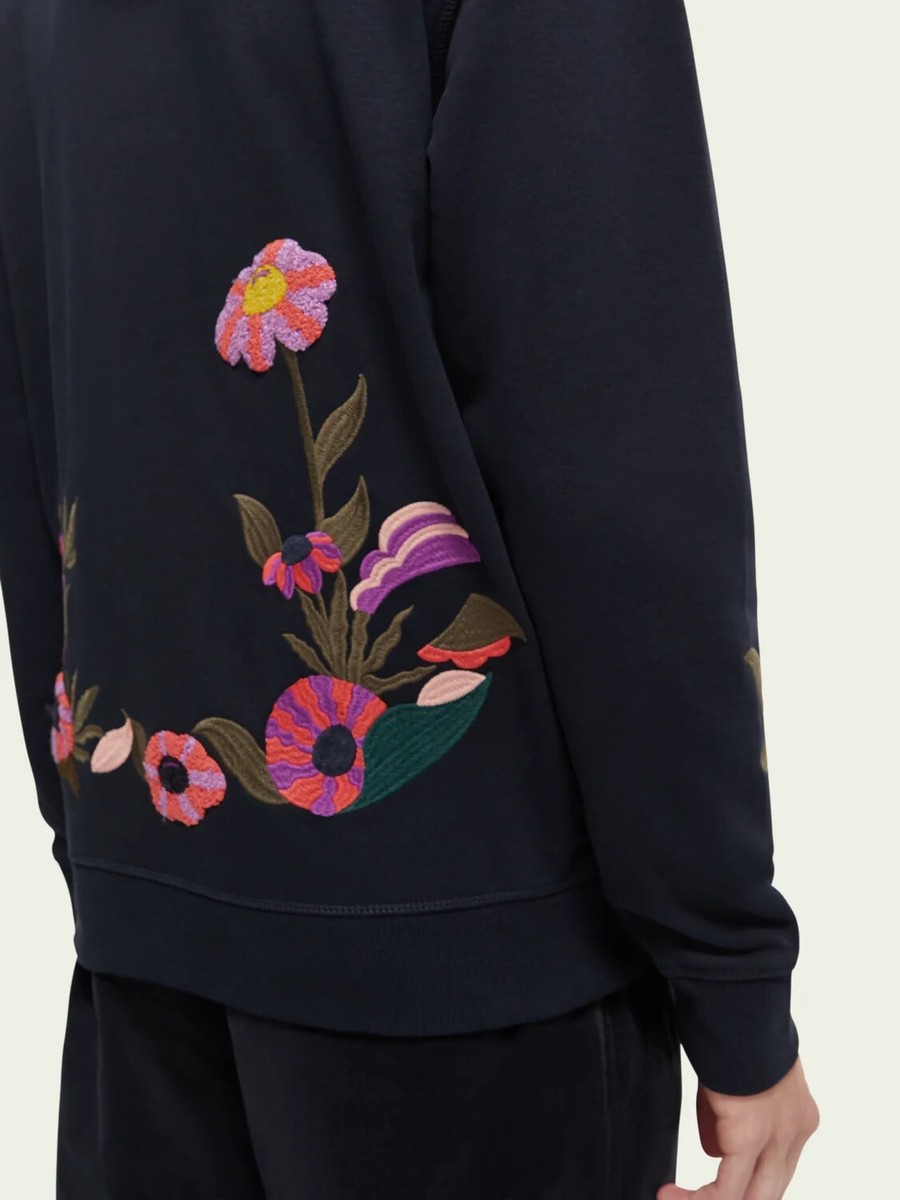 “Scotch & Soda” サンゴ刺しゅうスウェットシャツ Navy s-l1200.jpg