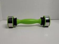 Shake Weight 2.5 Pounds Green workout dumbbell free weight PRE-OWNED 