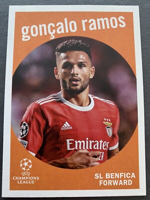 2022-23 Chrome UEFA Club Competitions 1959 Topps Goncalo Ramos Gonçalo