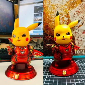 pikachu iron man figure