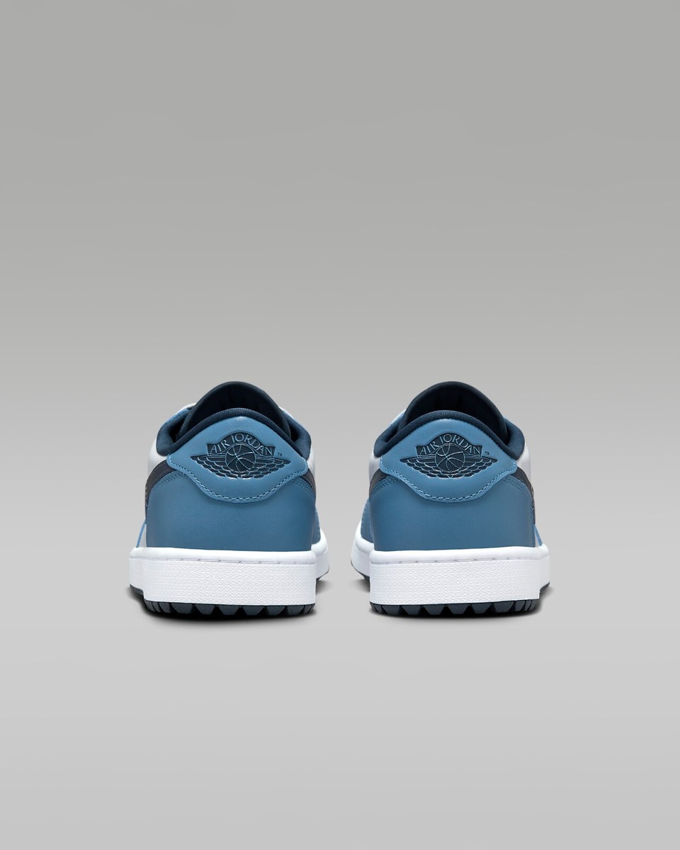 Nike Air Jordan 1 Low G Golf Shoes White/Aegean Storm/Navy DD9315