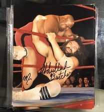 ABDULLAH THE BUTCHER 8x10 Photo W/proof THE MADMAN Signed Autograph Bruise Brody