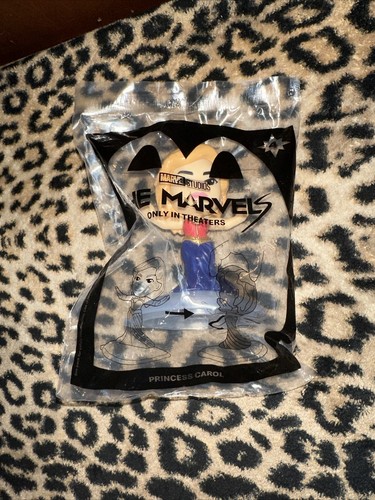 NEW 2023 Mcdonalds Happy meal toys The Marvels Toy# 4 Princess Carol Sealed - Picture 3 of 5
