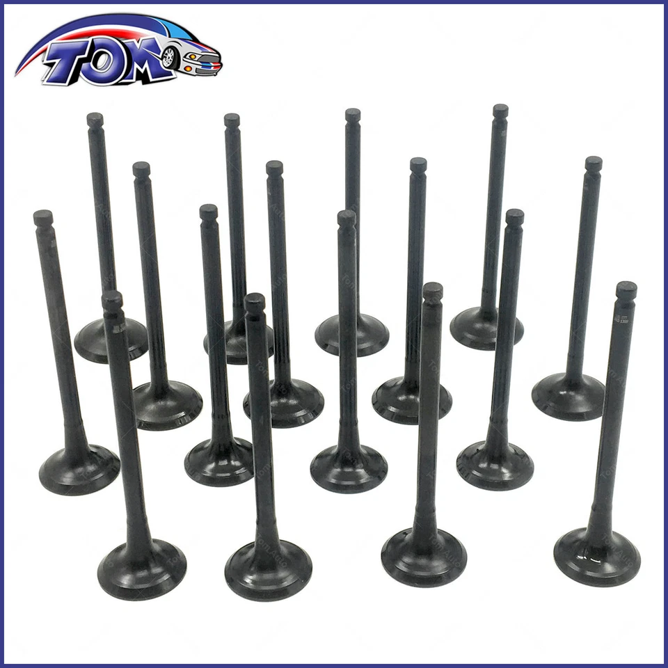 Kit de válvula de escape de admisión para 92-06 Hyundai Elantra Sonata Santa Fe Kia Optima Foto 2 de 4