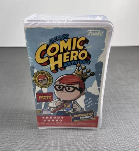 Blockbuster Rewind Freddy’s Comic Hero SDCC 2023 Funko Sealed