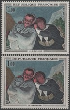 FRANCE TIMBRE N° 1494 " DAUMIER CRISPIN SCAPIN VARIETE COULEUR" NEUFxx TTB K133A