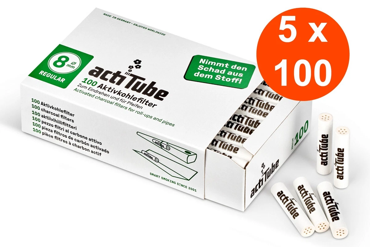 1000 EXTRA LONG Eindrehfilter Drehfilter Zigaretten Filter Tabak