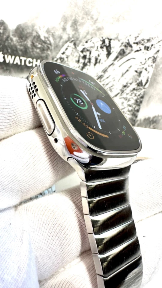 CUSTOM Apple Watch ULTRA 2 49mm SHINY Polished Mirror Finish - Image 4 of 4