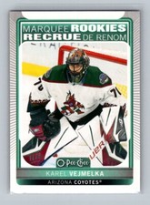 2021-22 UD Series 2 O-Pee-Chee Update Rookies  #647 Karel Vejmelka Coyotes