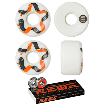 OJ Wheels Skateboard Wheels Morgan Star Keyframe 56mm 87A