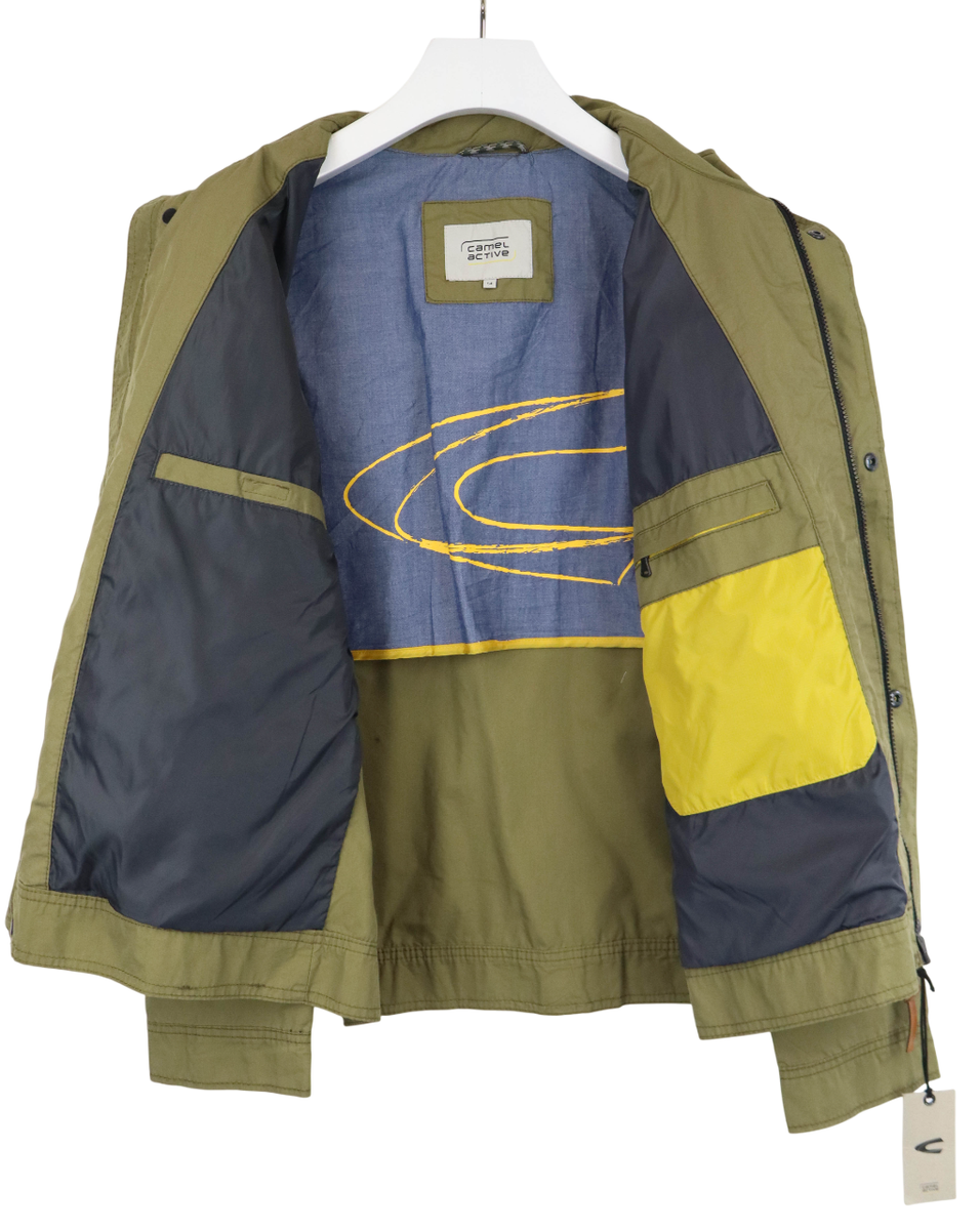 CAMEL ACTIVE Blouson Jacket Men's (UK) 54 Half Lined Army Green