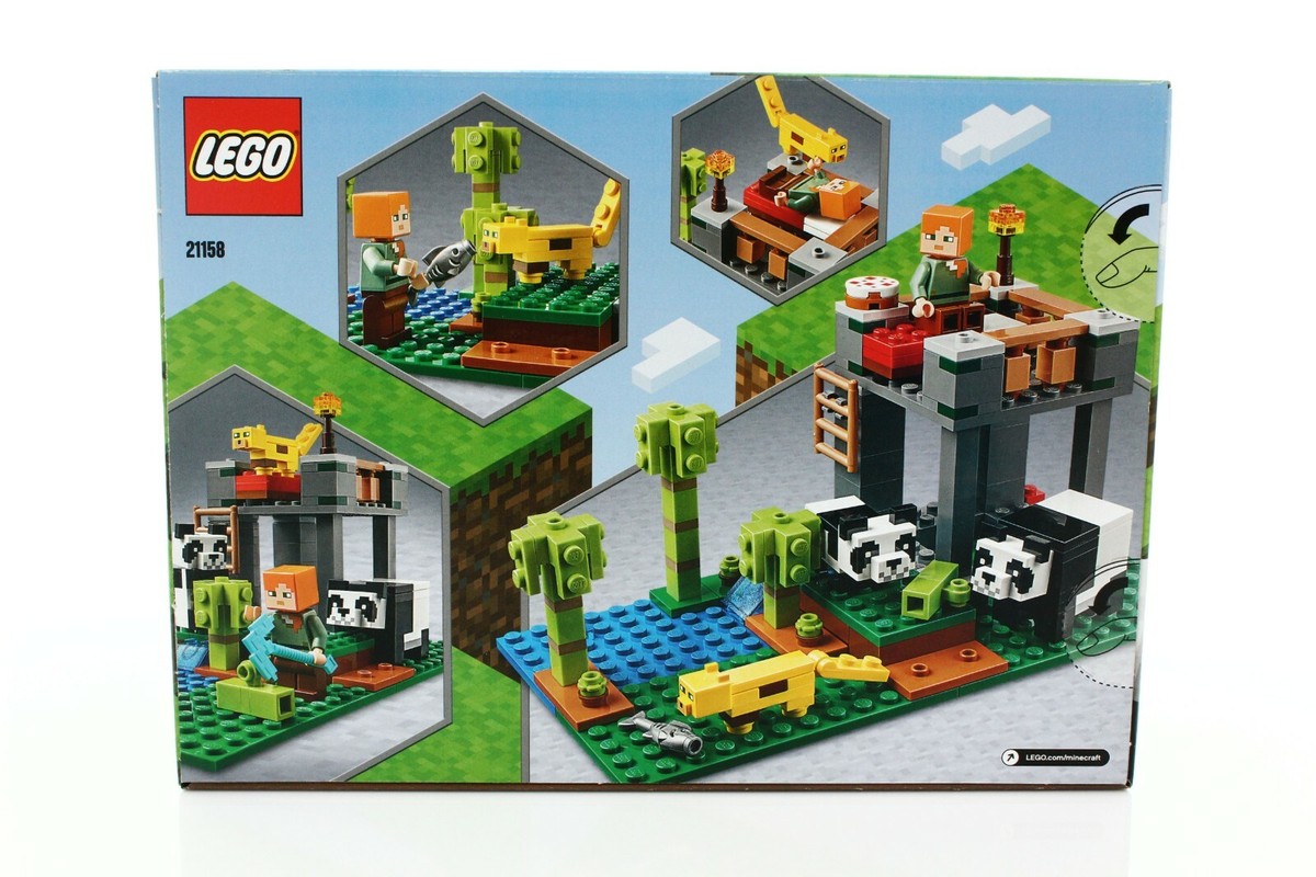 Lego Minecraft Set 21158 The Panda Nursery New In Box - NISB | eBay