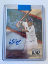 2021 Bowman's Best Best of 2021 Auto Refractor Wilman Diaz #B21-WD Auto
