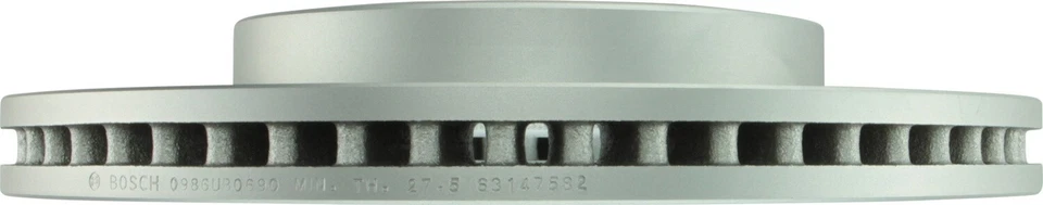 Rotor de freno de disco delantero QuietCast 2008 2009 2010 para GMC Acadia Bosch 2007-2016 Foto 4 de 4